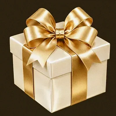 Ribboned gift box — Simsinos