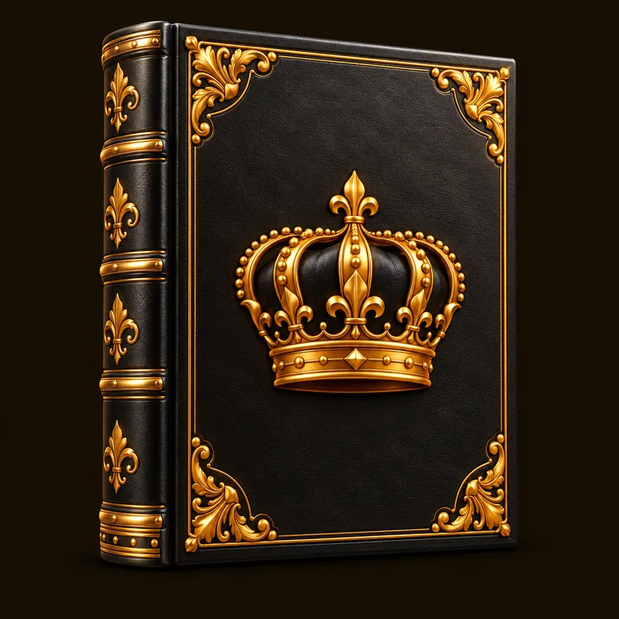 Ornate royal book — Simsinos