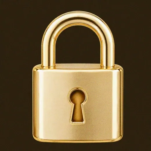 Metal padlock — Simsinos