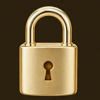 Metal padlock — Simsinos