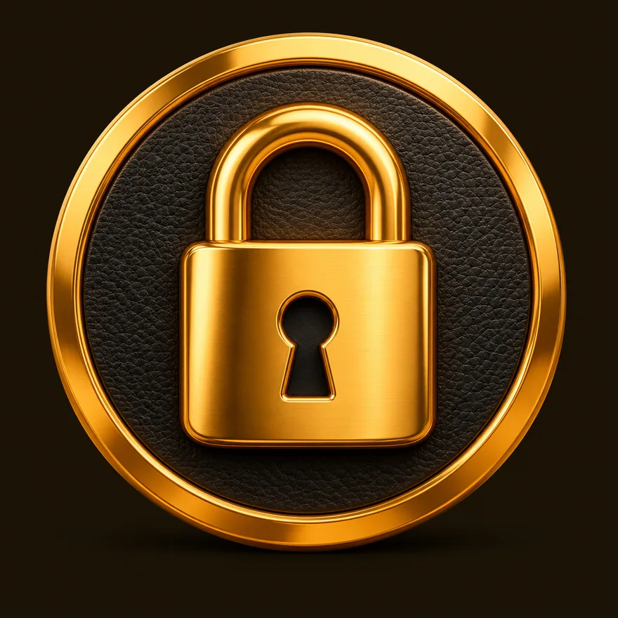 Padlock emblem — Simsinos