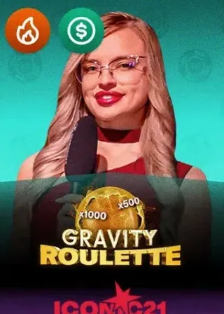Gravity Roulette live game cover