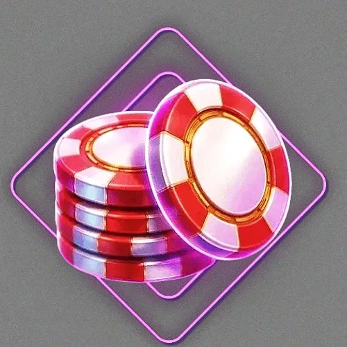 Poker table with cards