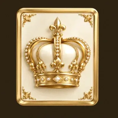 Crown emblem card — Simsinos