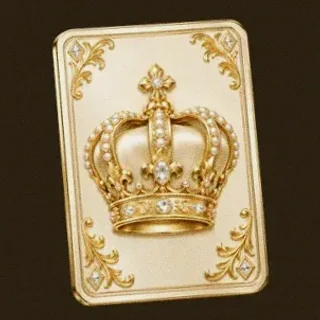 Royal crown card — Simsinos