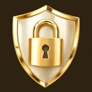 Shield with padlock — Simsinos