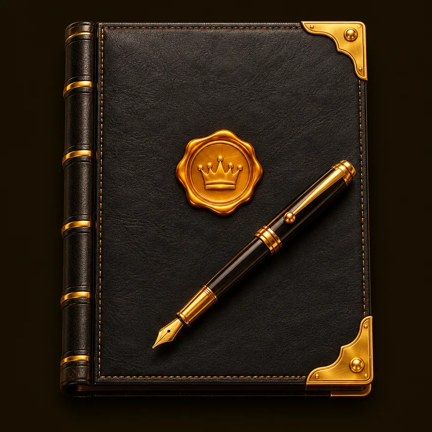 Leather casino ledger — Simsinos