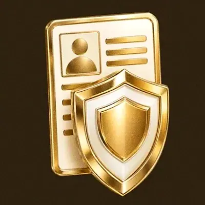 Secure identity card — Simsinos